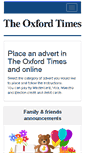 Mobile Screenshot of adbooker.oxfordtimes.co.uk